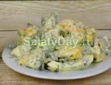 Рецепты вкусных и простых салатов с яйцом