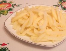 Картошка фри в микроволновке Фри без масла в микроволновке